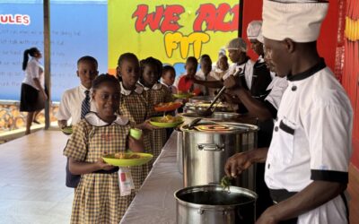 Mealtime in a Ugandan Primary School: A Delightful Experience